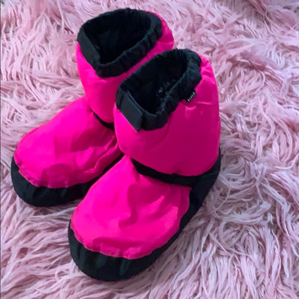 Ballet warm up booties